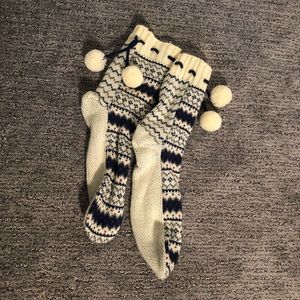 Anthropologie Slipper Socks